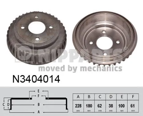 Brake Drum (N3404014)