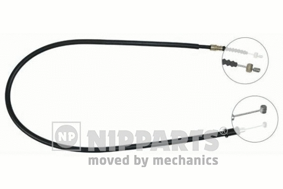 Cable Pull, parking brake (J14208)