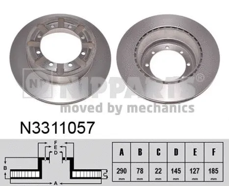 Brake Disc (N3311057)