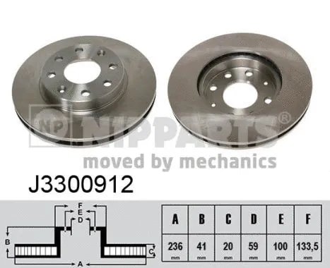 Brake Disc (J3300912)