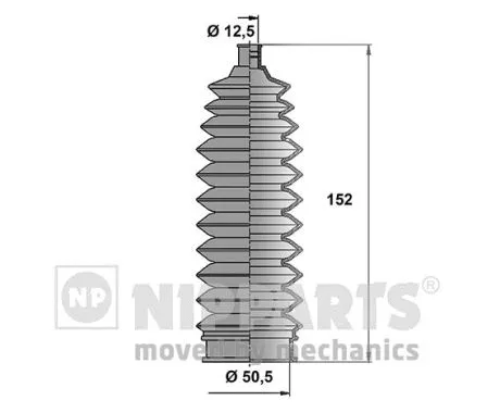 Bellow Kit, steering (N2848004)