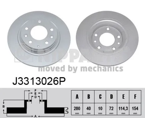 Brake Disc (J3313026P)