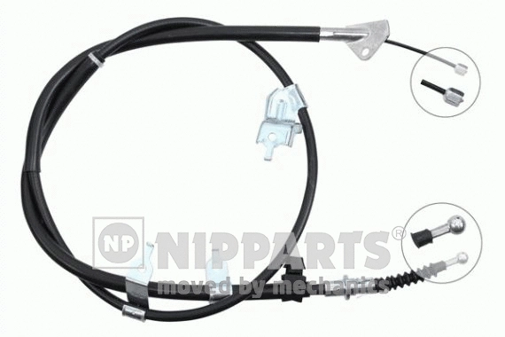 Cable Pull, parking brake (J18967)
