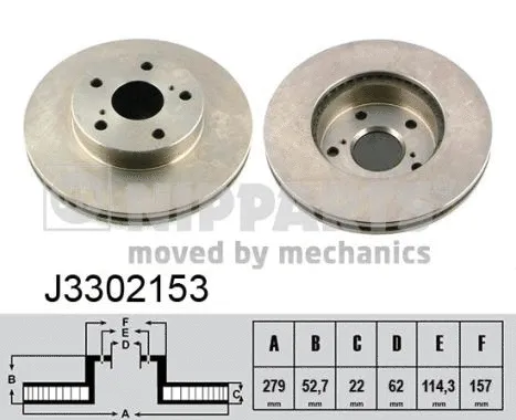 Brake Disc (J3302153)