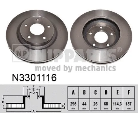 Brake Disc (N3301116)