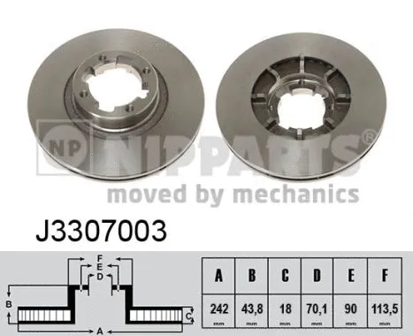 Brake Disc (J3307003)