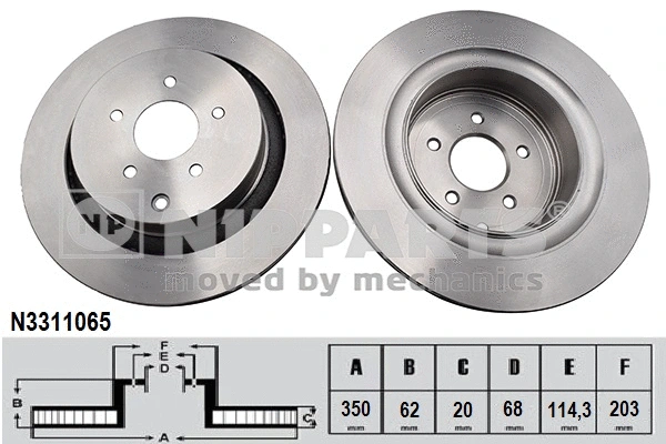 Brake Disc (N3311065)