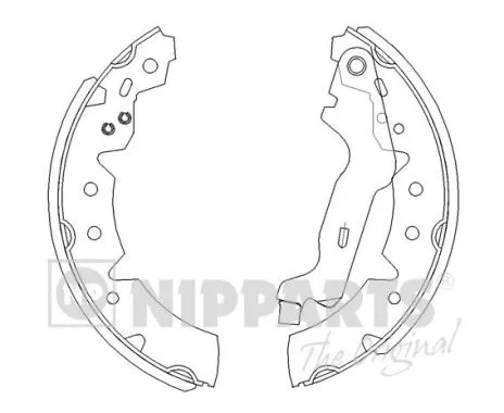 Brake Shoe Set (J3502072)