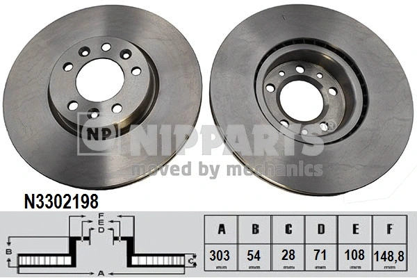 Brake Disc (N3302198)