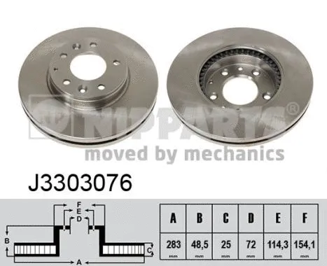 Brake Disc (J3303076)