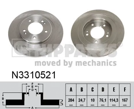 Brake Disc (N3310521)