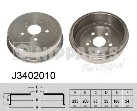 Brake Drum (J3402010)