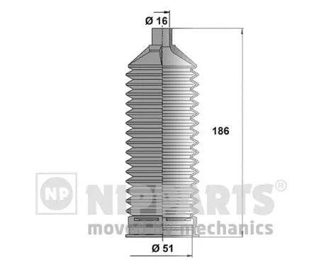 Bellow Kit, steering (J2840506)