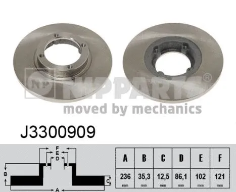 Brake Disc (J3300909)