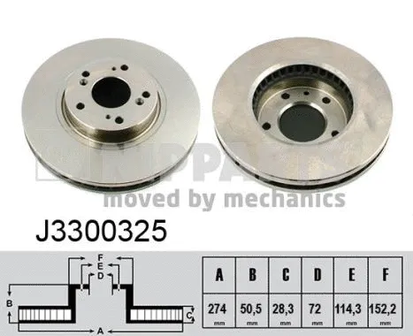 Brake Disc (J3300325)