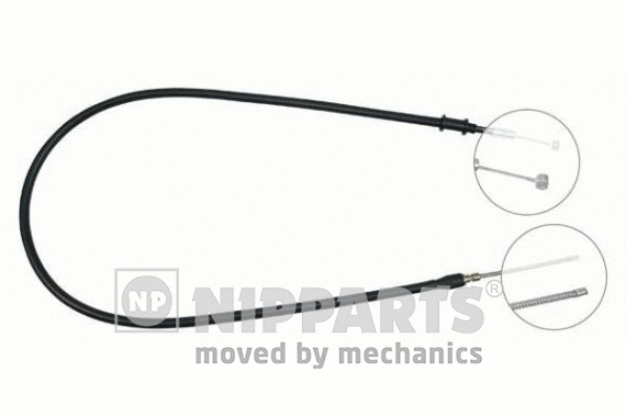 Cable Pull, parking brake (J14157)