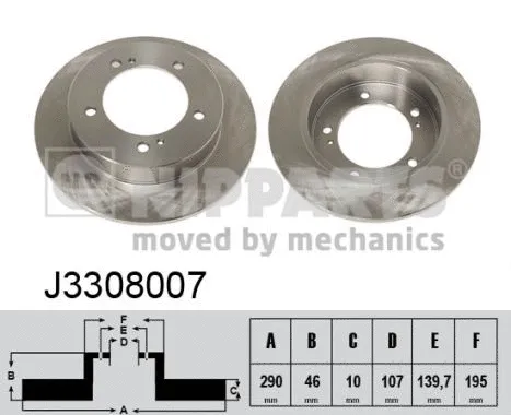 Brake Disc (J3308007)