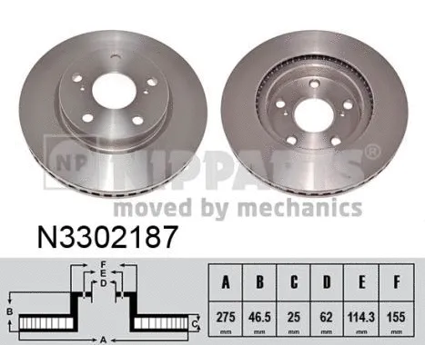 Brake Disc (N3302187)