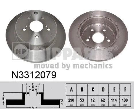 Brake Disc (N3312079)