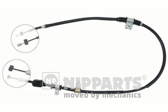 Cable Pull, parking brake (J14077)