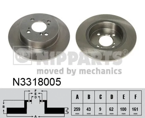 Brake Disc (N3318005)