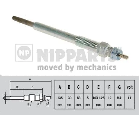 Glow Plug (J5710502)