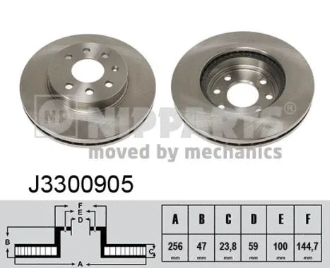 Brake Disc (J3300905)