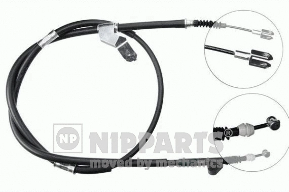 Cable Pull, parking brake (J19607)
