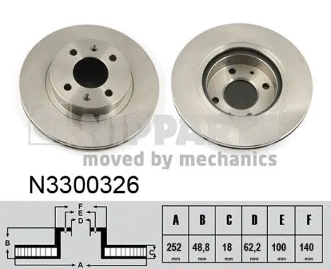 Brake Disc (N3300326)