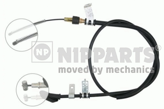 Cable Pull, parking brake (J15887)