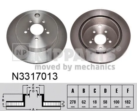 Brake Disc (N3317013)