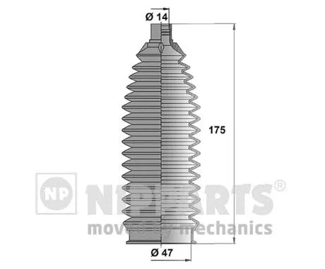 Bellow Kit, steering (N2845006)