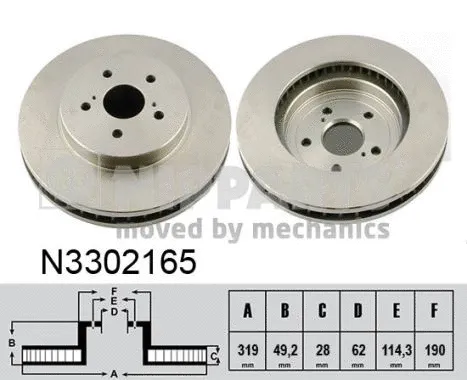 Brake Disc (N3302165)