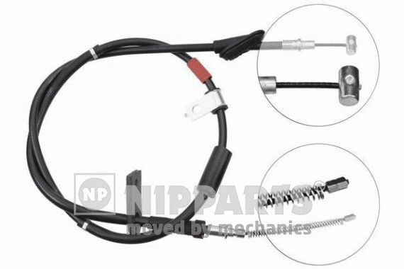 Cable Pull, parking brake (J18797)