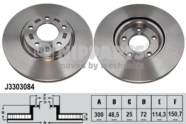 Brake Disc (J3303084)