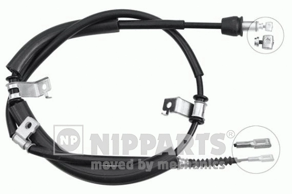 Cable Pull, parking brake (J17318)
