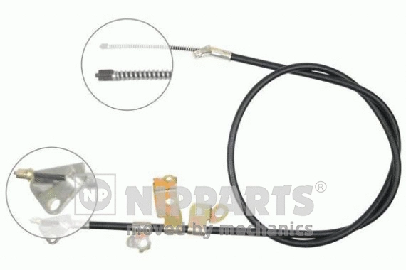 Cable Pull, parking brake (J19448)