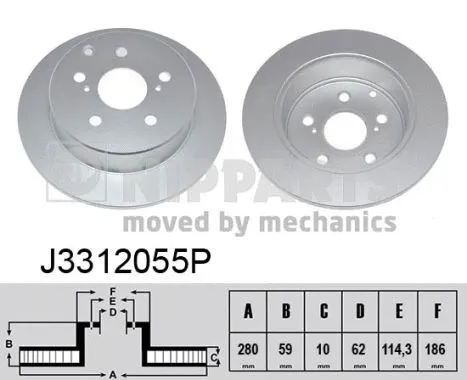 Brake Disc (J3312055P)