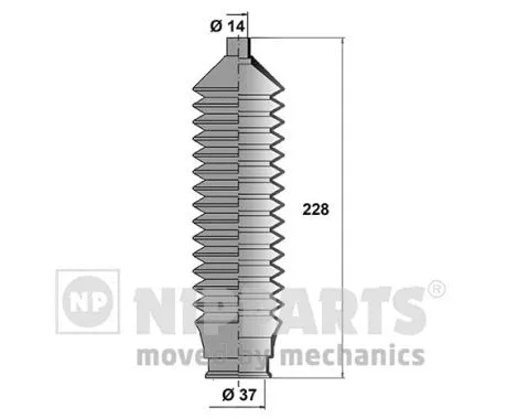 Bellow Kit, steering (N2843014)