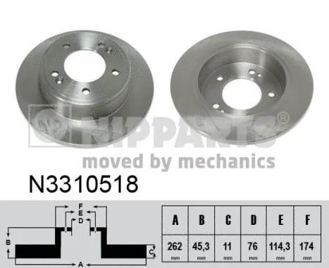 Brake Disc (N3310518)