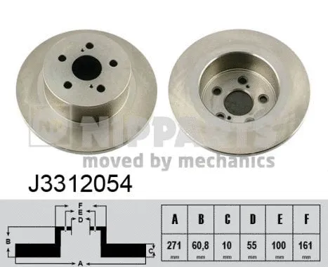 Brake Disc (J3312054)