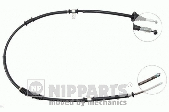 Cable Pull, parking brake (J11337)