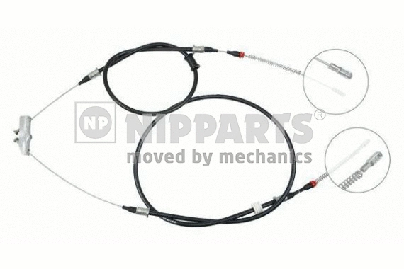 Cable Pull, parking brake (J12225)