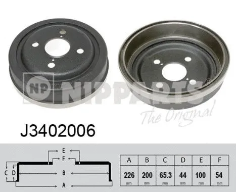 Brake Drum (J3402006)