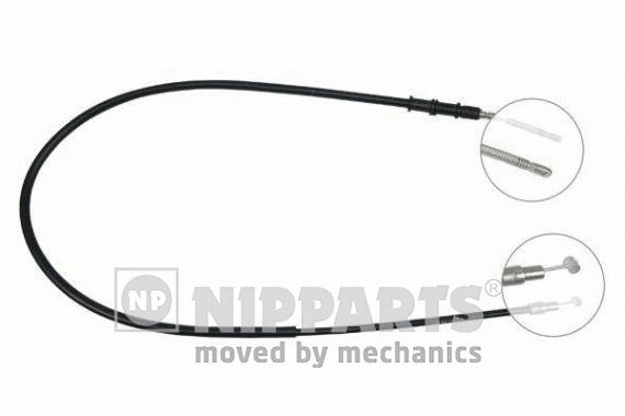 Cable Pull, parking brake (J13407)