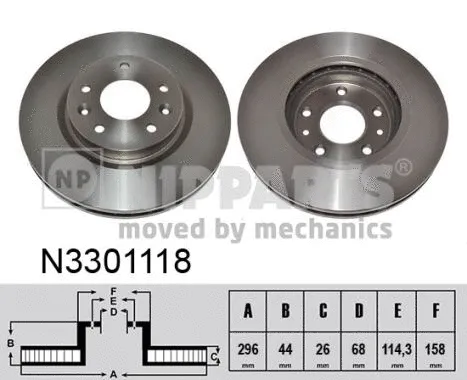 Brake Disc (N3301118)