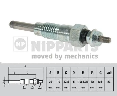 Glow Plug (J5711003)