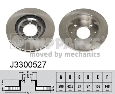 Brake Disc (J3300527)