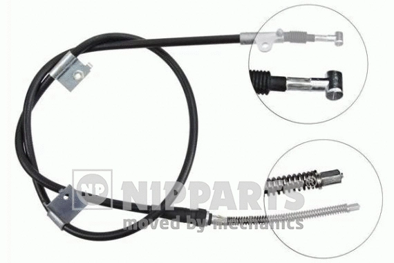 Cable Pull, parking brake (J17577)
