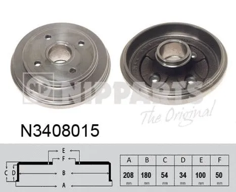 Brake Drum (N3408015)